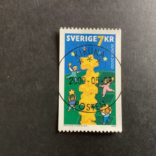 Europa 2000 facit nr 2198 lyxstämplat KIRUNA