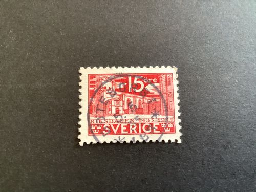 Riksdagen 500 år facit nr 242 C praktstämplat GÖTEBORG 1