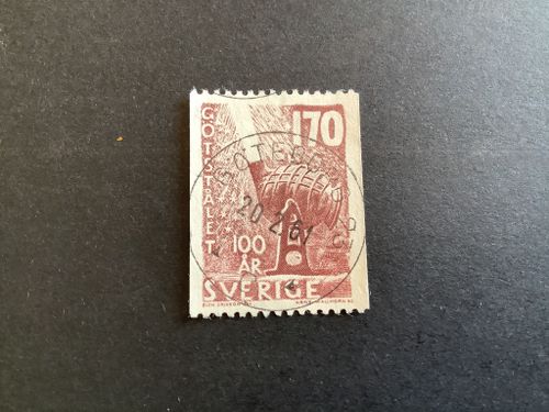 Götstålet facit nr 496 lyxstämplat GÖTEBORG 23