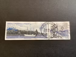 Turistföreningen facit nr 1358 SX lyxstämplat par VÄSTERÅS 1