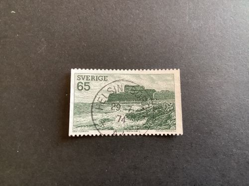 Västkust facit nr 876 praktstämplat  HELSINGBORG