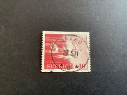 Flykting 71 facit nr 723 lyxstämplat GRÅBO