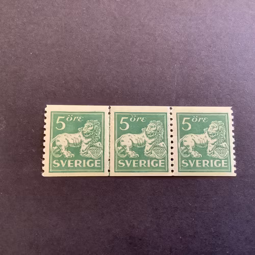 Facit nr 140 A postfriskt 3-strip