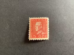 Gustaf V profil vänster typ I facit nr 176 C postfriskt märke
