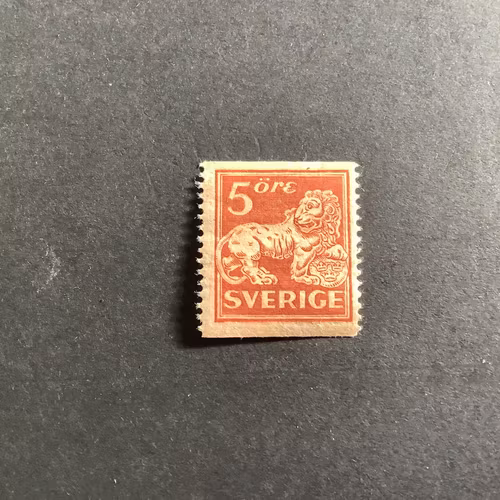 Fnr 142 E med vm cc postfriskt märke