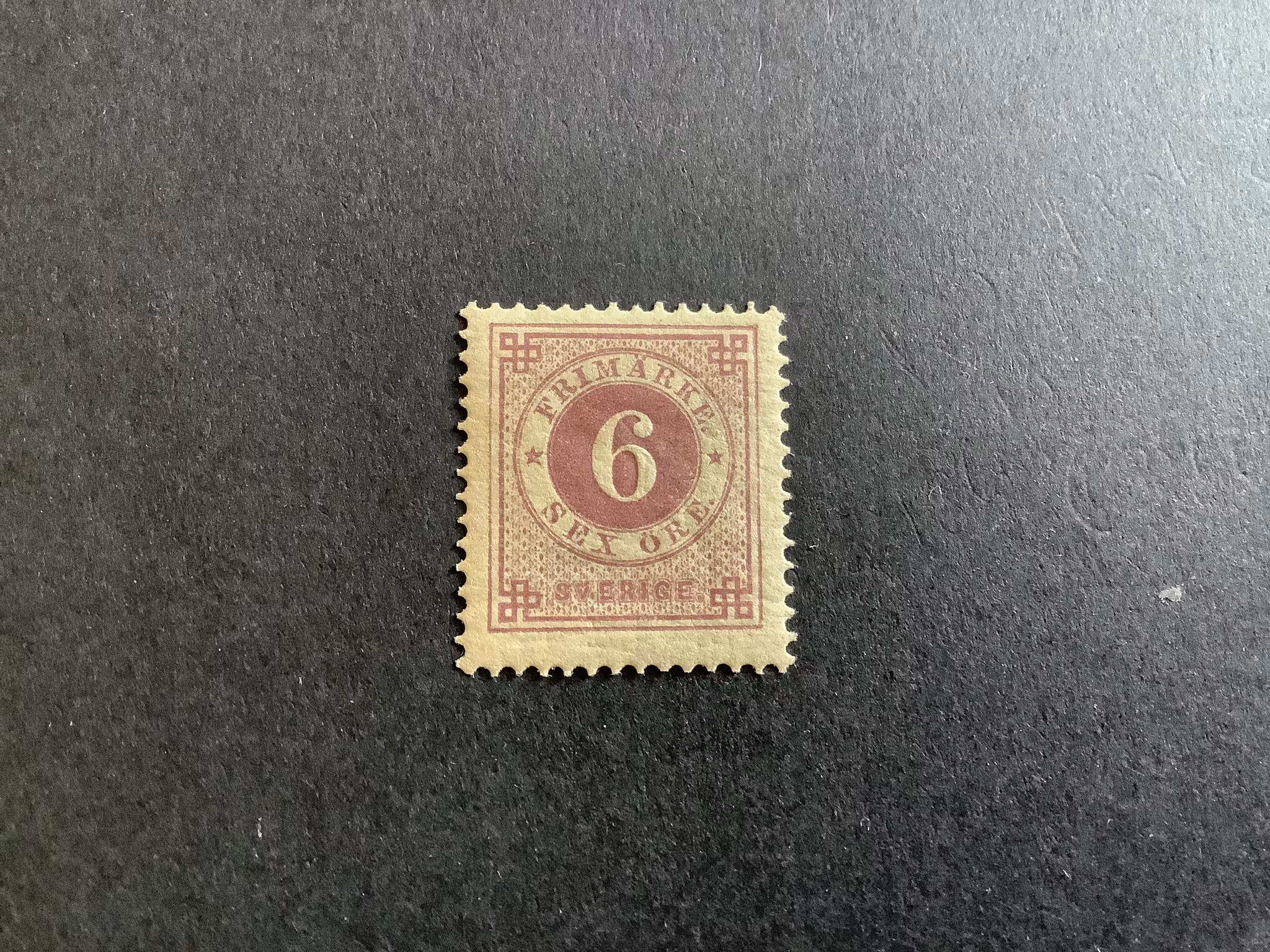 RINGTYP PH facit nr 44 POSTFRISKT MÄRKE