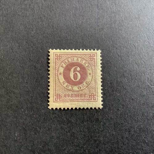 RINGTYP PH facit nr 44 POSTFRISKT MÄRKE