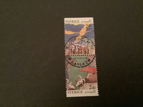 Rabattmärken XIII facit nr 1688 SX lyxstämplat par STOCKHOLM 17