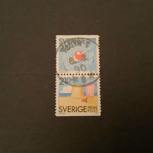 Rabatt märken XI facit nr 1568 SX praktstämplat par KISTA 1