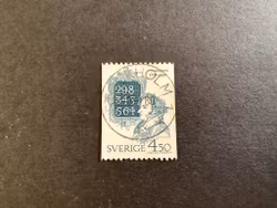 Jan Olof Wallin facit nr 1091 lyxstämplat STOCKHOLM 1
