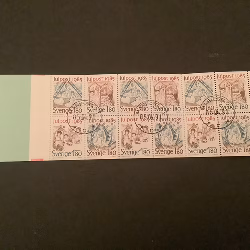 H 362 lyxstämplat MARIESTAD 1