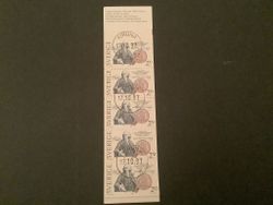 Traktat Sverige-USA H 343 facit nr 1249 lyxstämplat KIRUNA