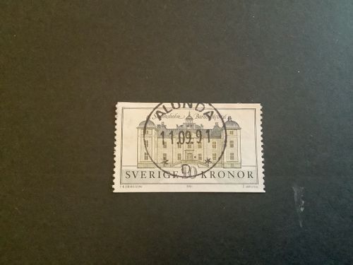 Strömsholm facit nr 1701 lyxstämplat ALUNDA