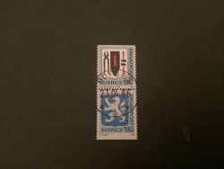 Rabattmärken VIII facit nr 1405 SX lyxstämplat par BOFORS