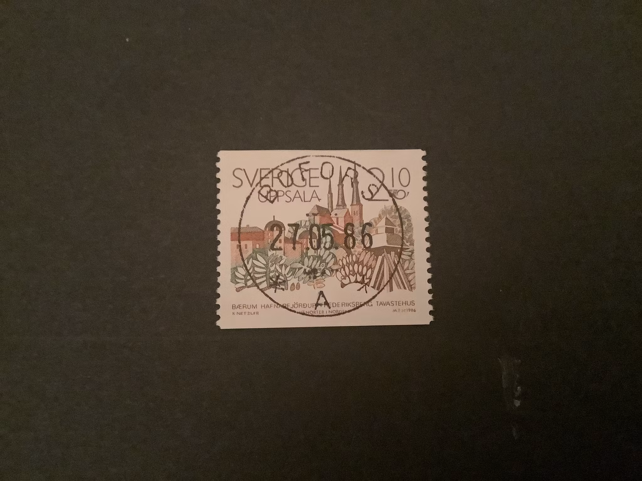 Norden VII facit nr 1412 lyxstämplat BOFORS