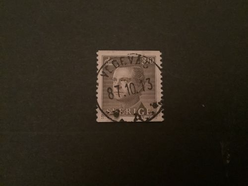 Carl XVI Gustaf facit nr 1438 lyxstämplat VEDEVÅG