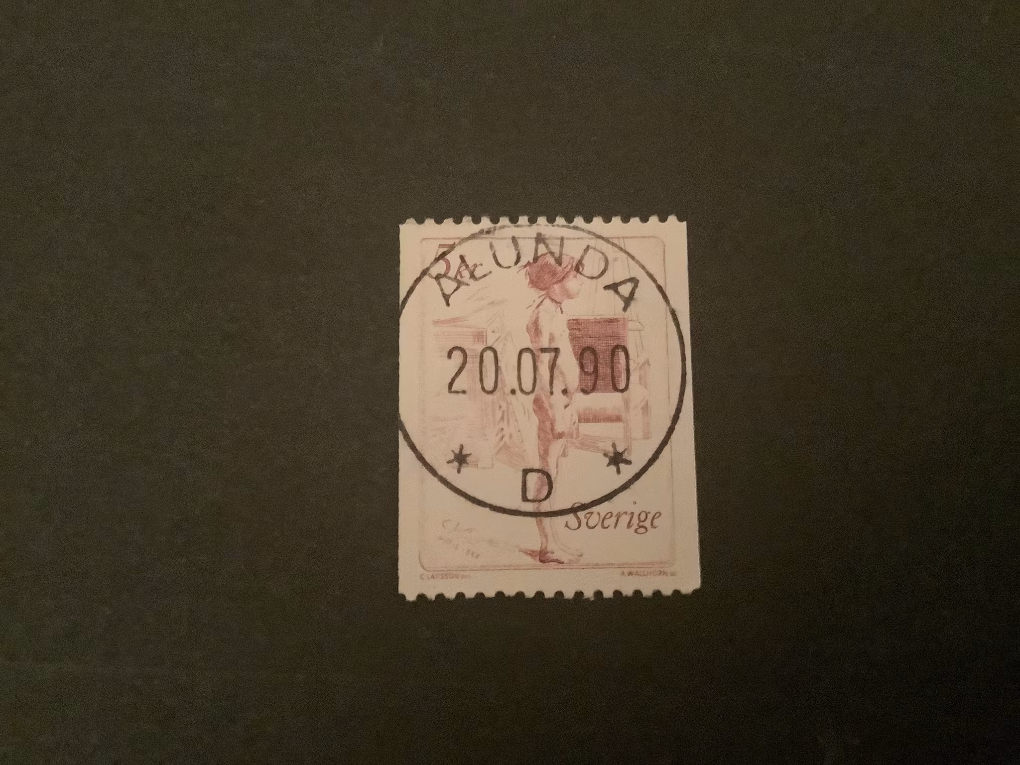 Graziella facit nr 1203 lyxstämplat ALUNDA
