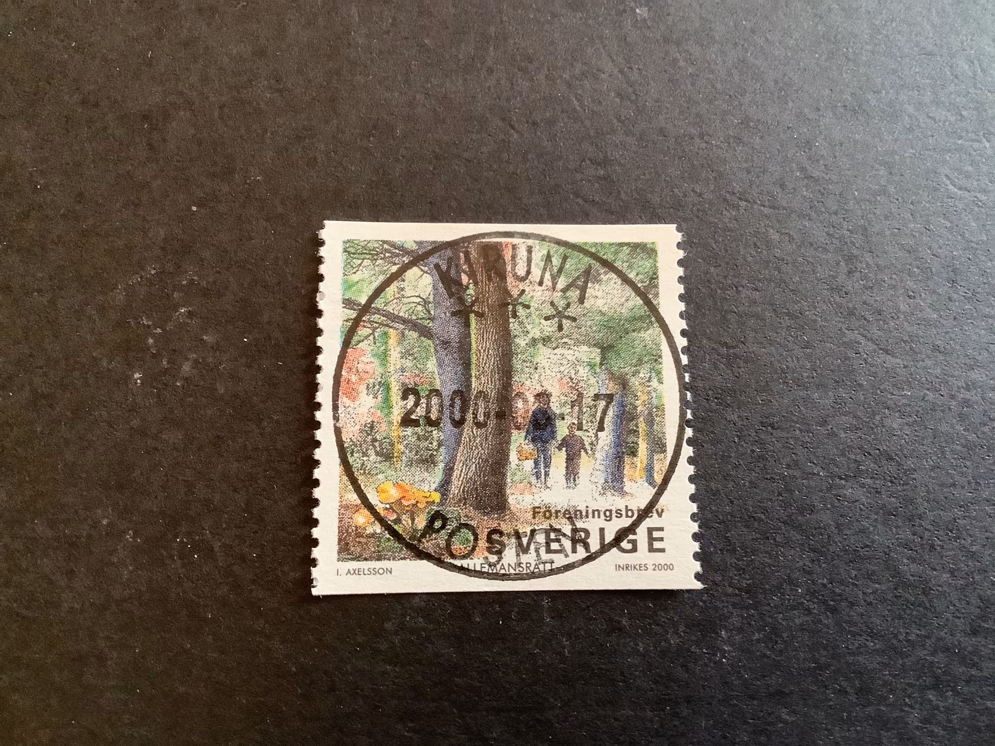 Skogen facit nr 2178 lyxstämplat KIRUNA