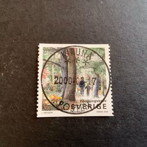 Skogen facit nr 2178 lyxstämplat KIRUNA