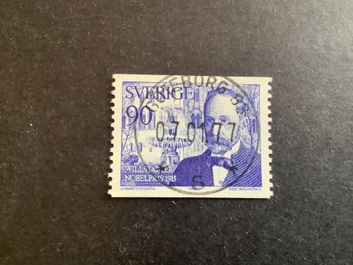 Nobelpris 1915 facit nr 950 Lyxstämplat GÖTEBORG 53