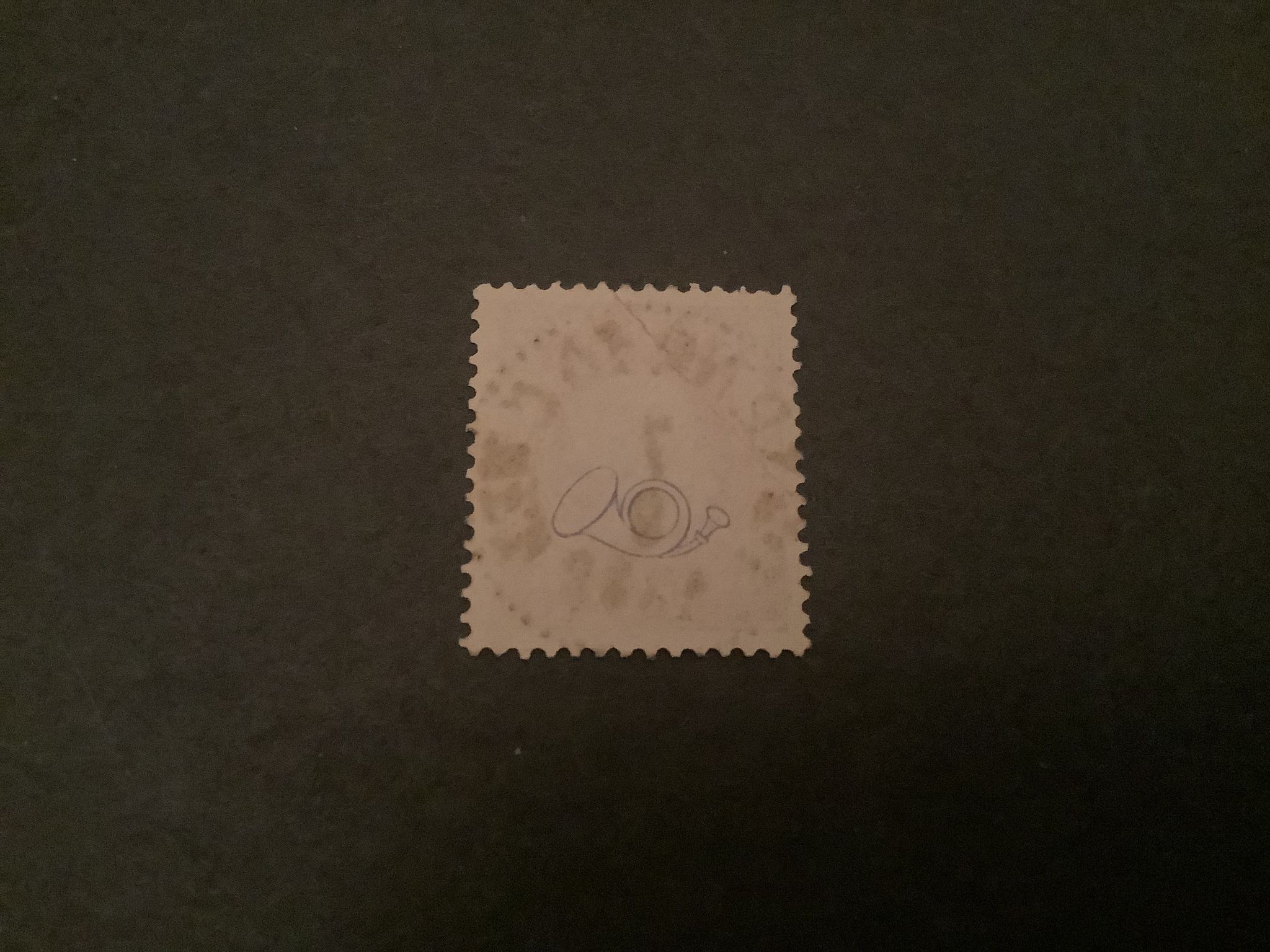 Facit nr 45 lyxstämplat PKXP No 10 C Ned