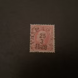 Facit nr 45 lyxstämplat PKXP No 34 A