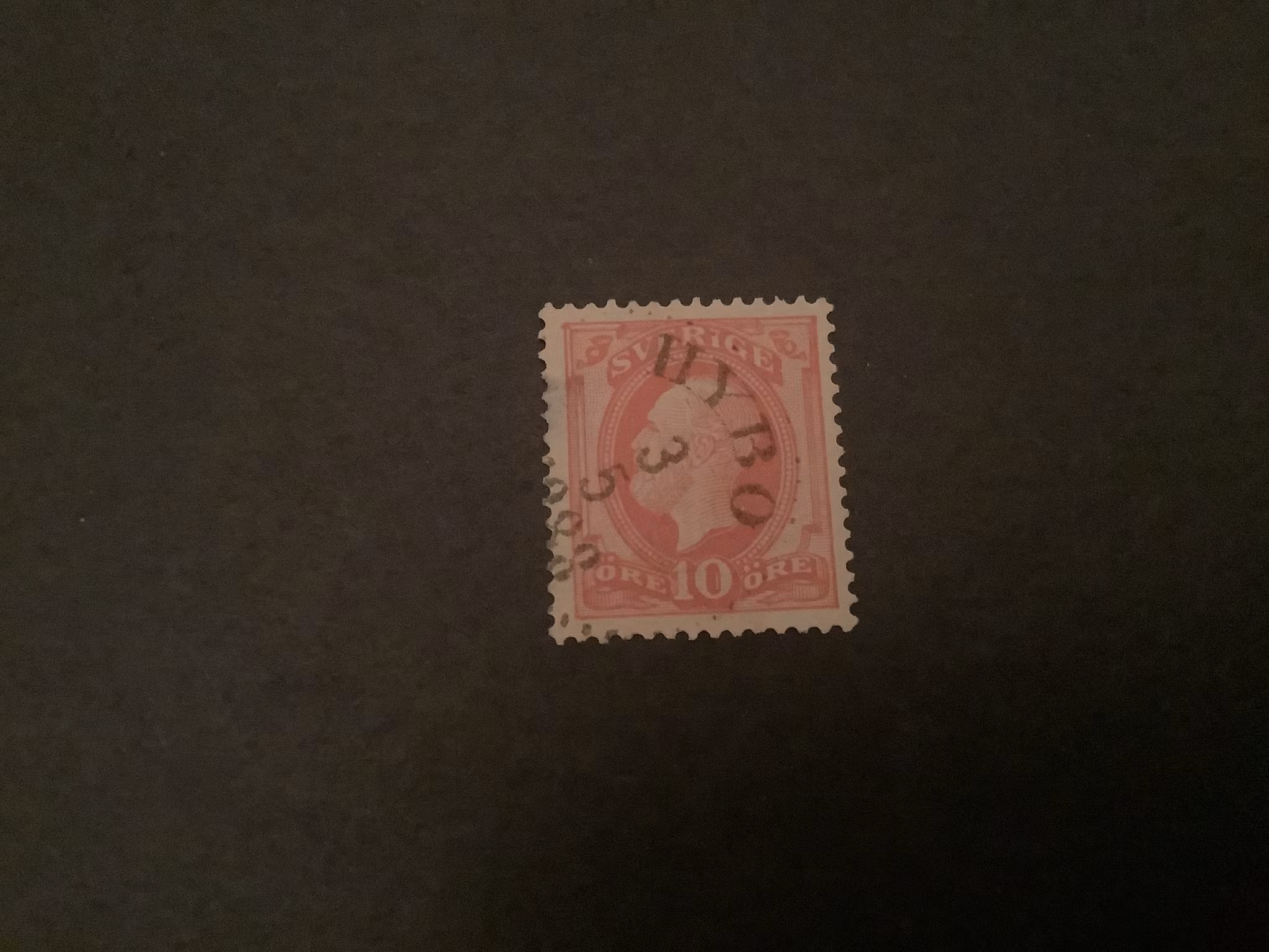 Facit nr 45 praktstämplat HYBO