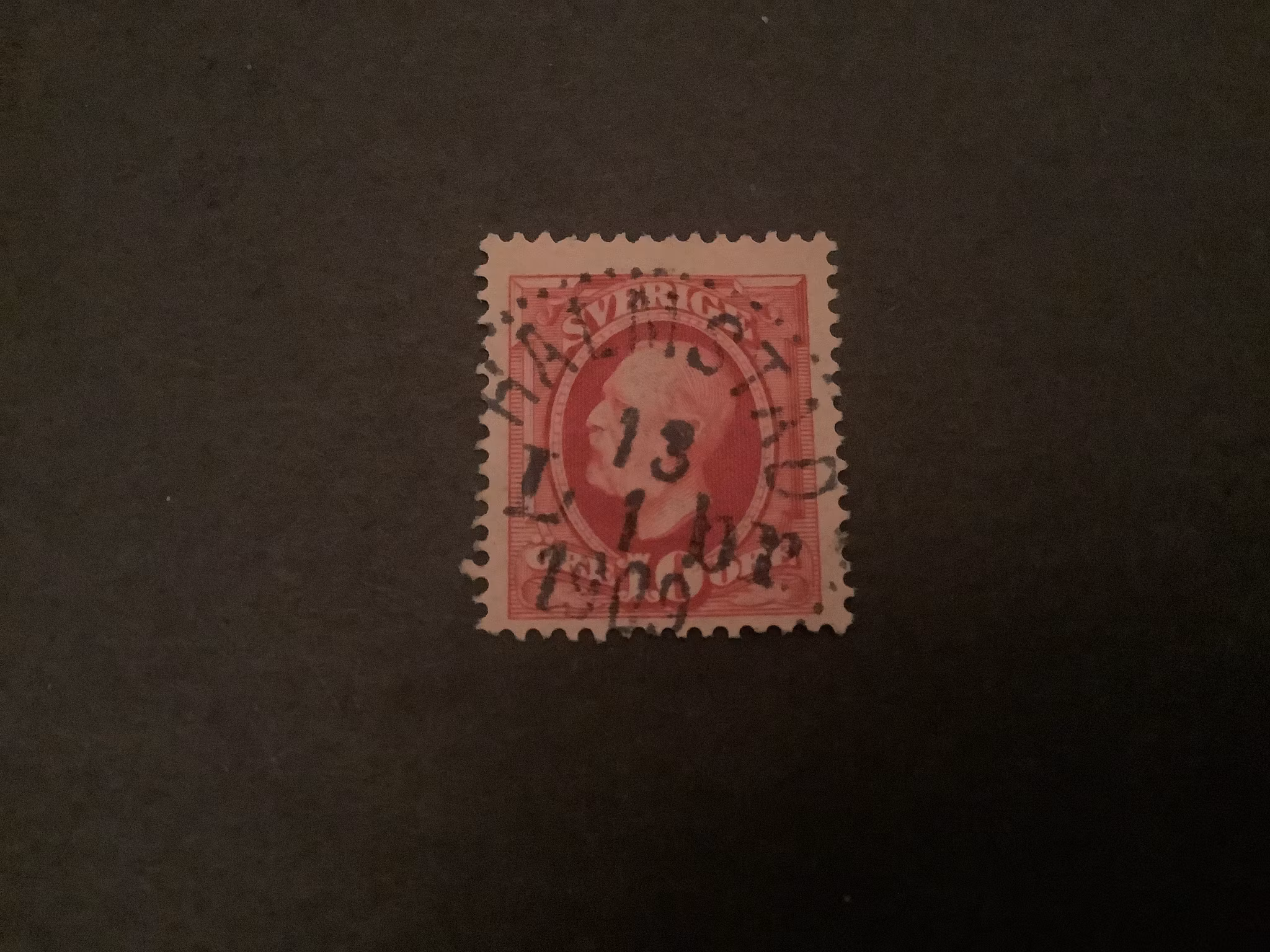 Facit nr 54 praktstämplat HALMSTAD LBR
