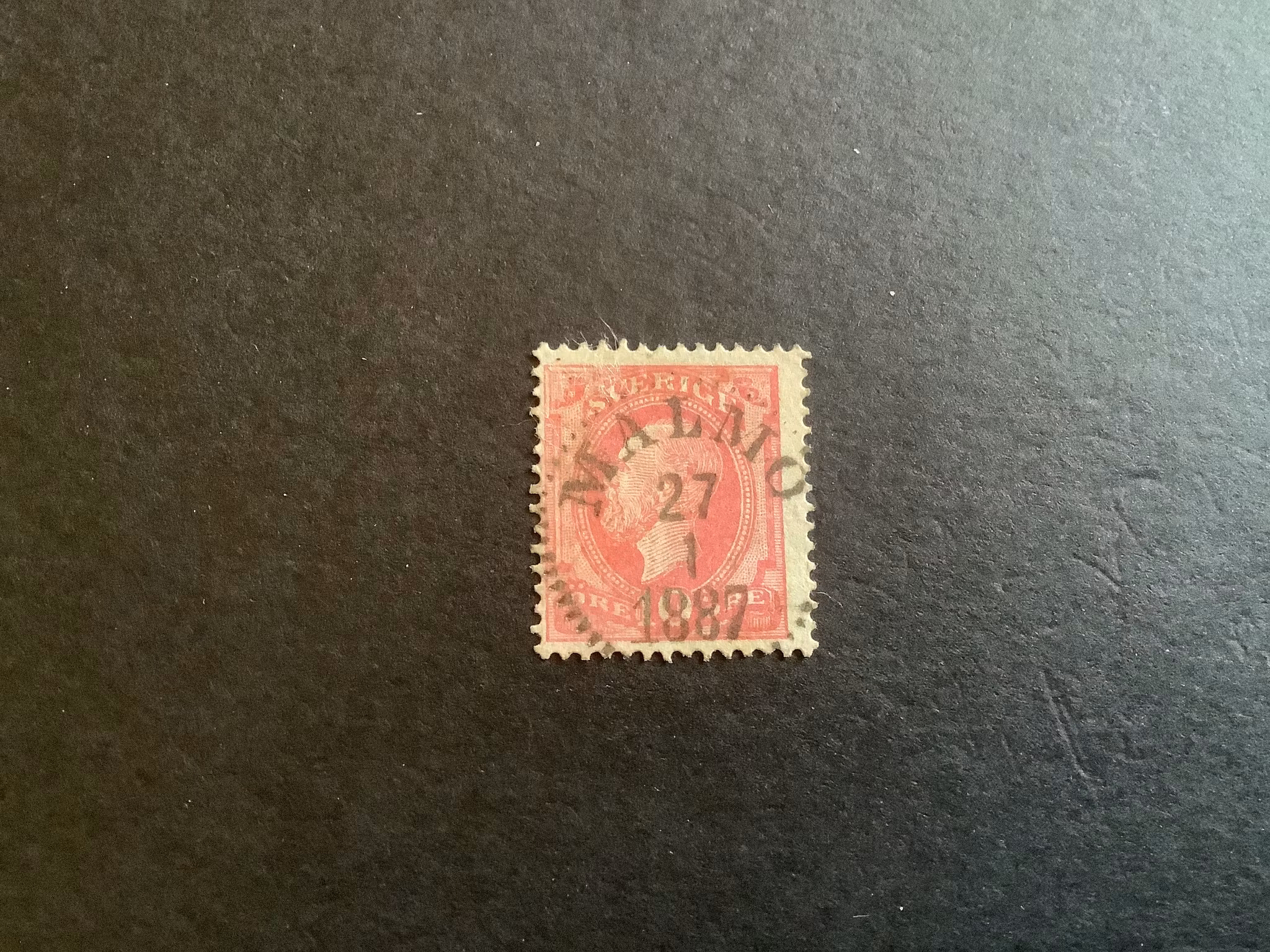 Facit nr 45 lyxstämplat MALMÖ