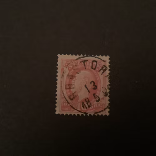 Facit nr 45 praktstämplat GRÄSTORP