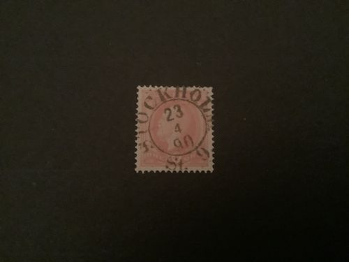 Facit nr 45 praktstämplat STOCKHOLM