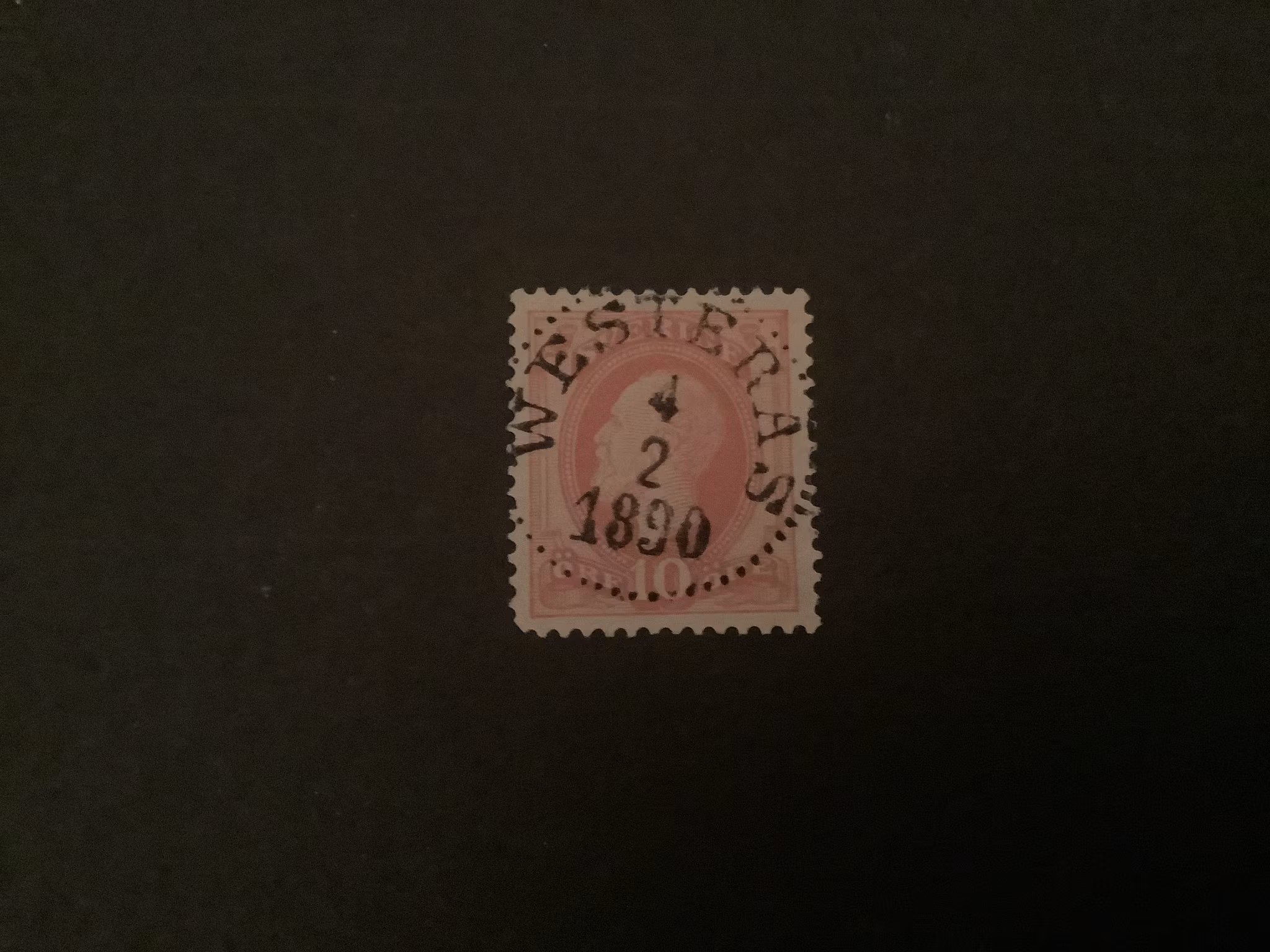 Facit nr 45 lyxstämplat WESTERÅS