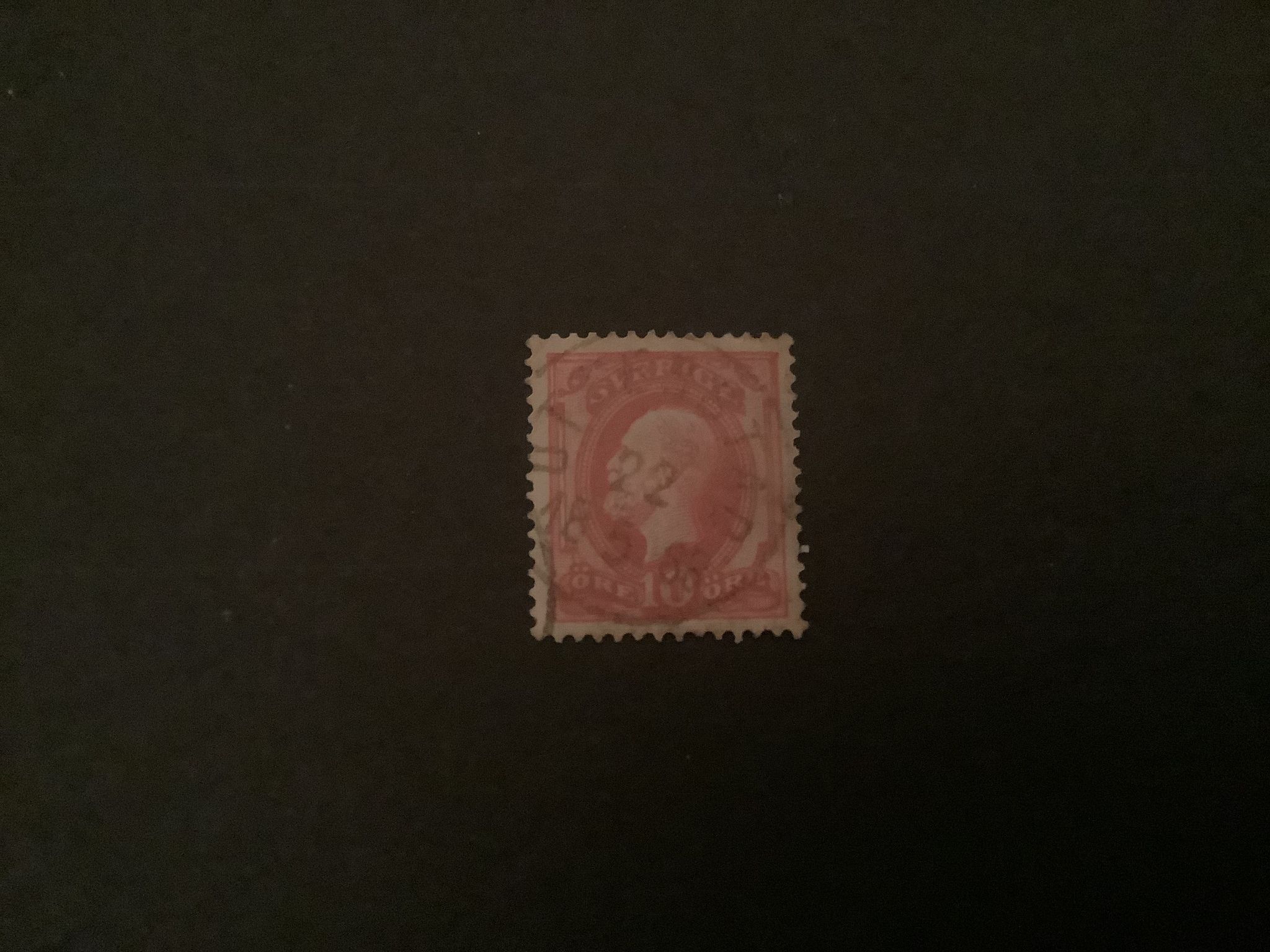 Facit nr 45 lyxstämplat OTTERSTAD