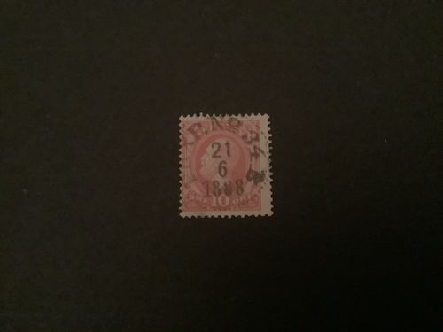 Facit nr 45 praktstämplat PKXP No 34 B