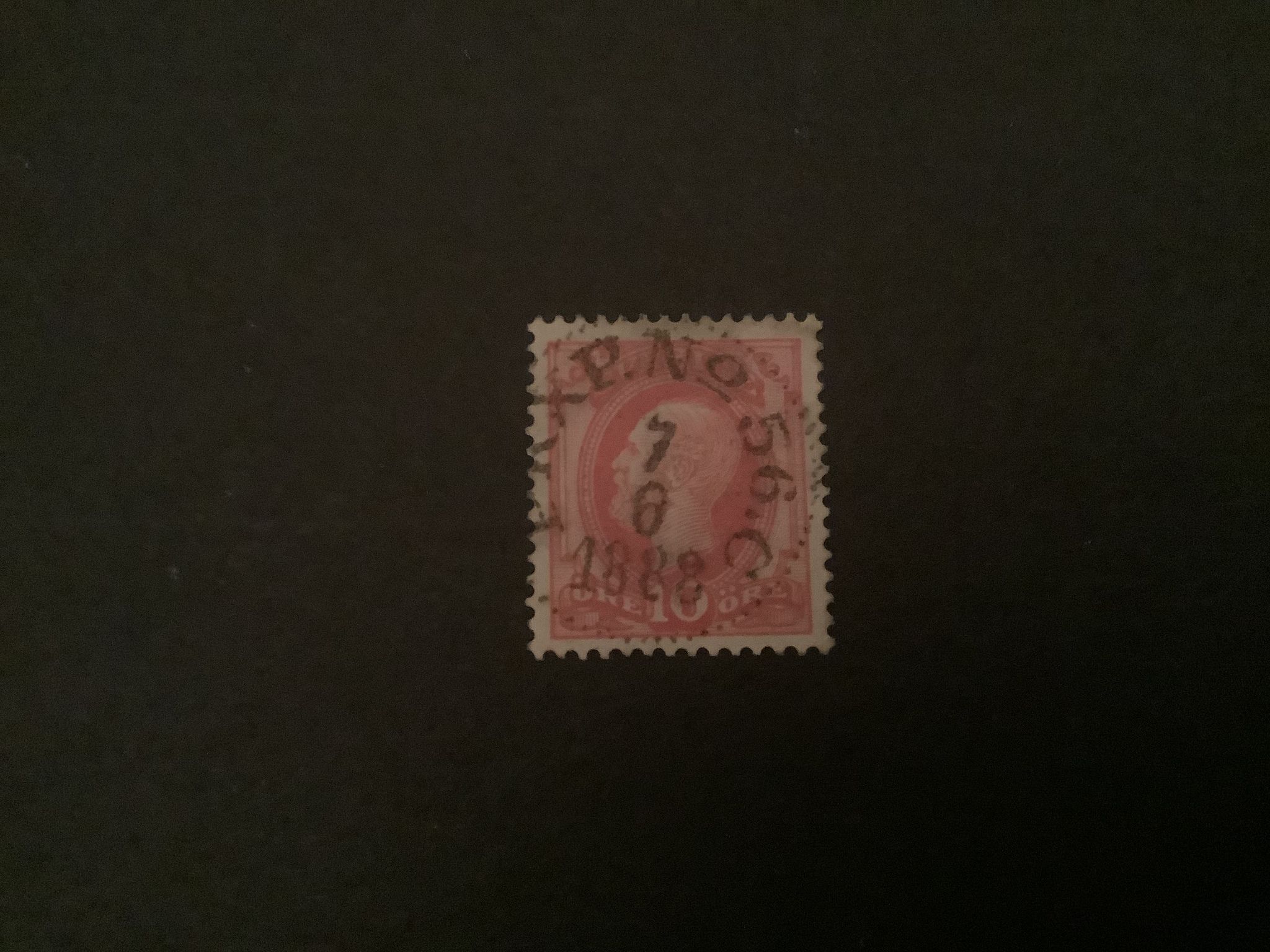 Facit nr 45 lyxstämplat PKXP No 56 C