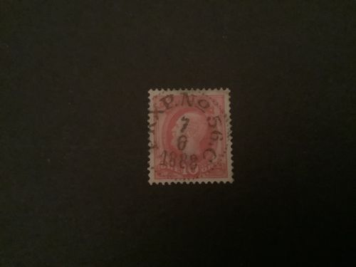 Facit nr 45 lyxstämplat PKXP No 56 C