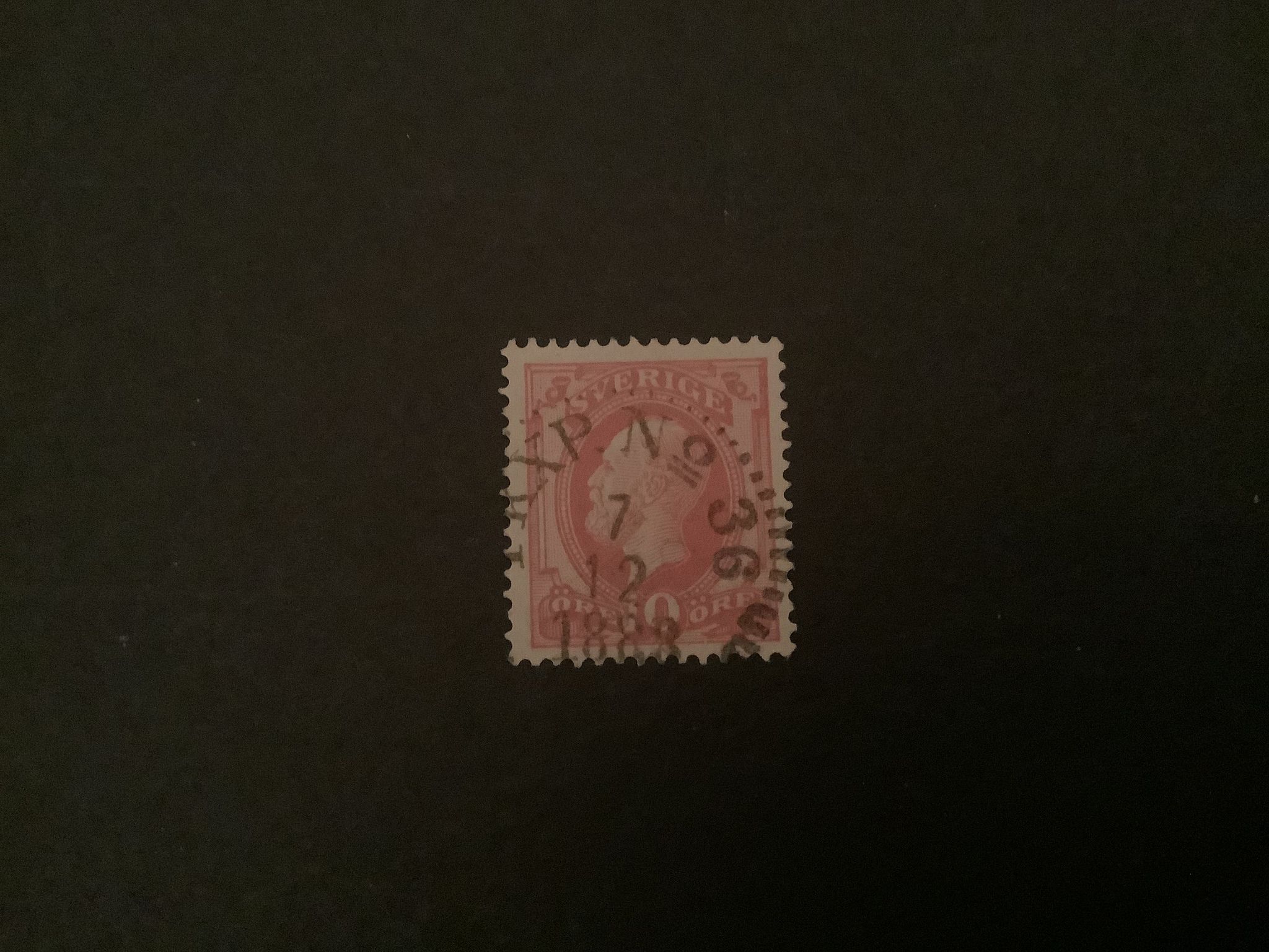 Facit nr 45 praktstämplat PKXP No 36