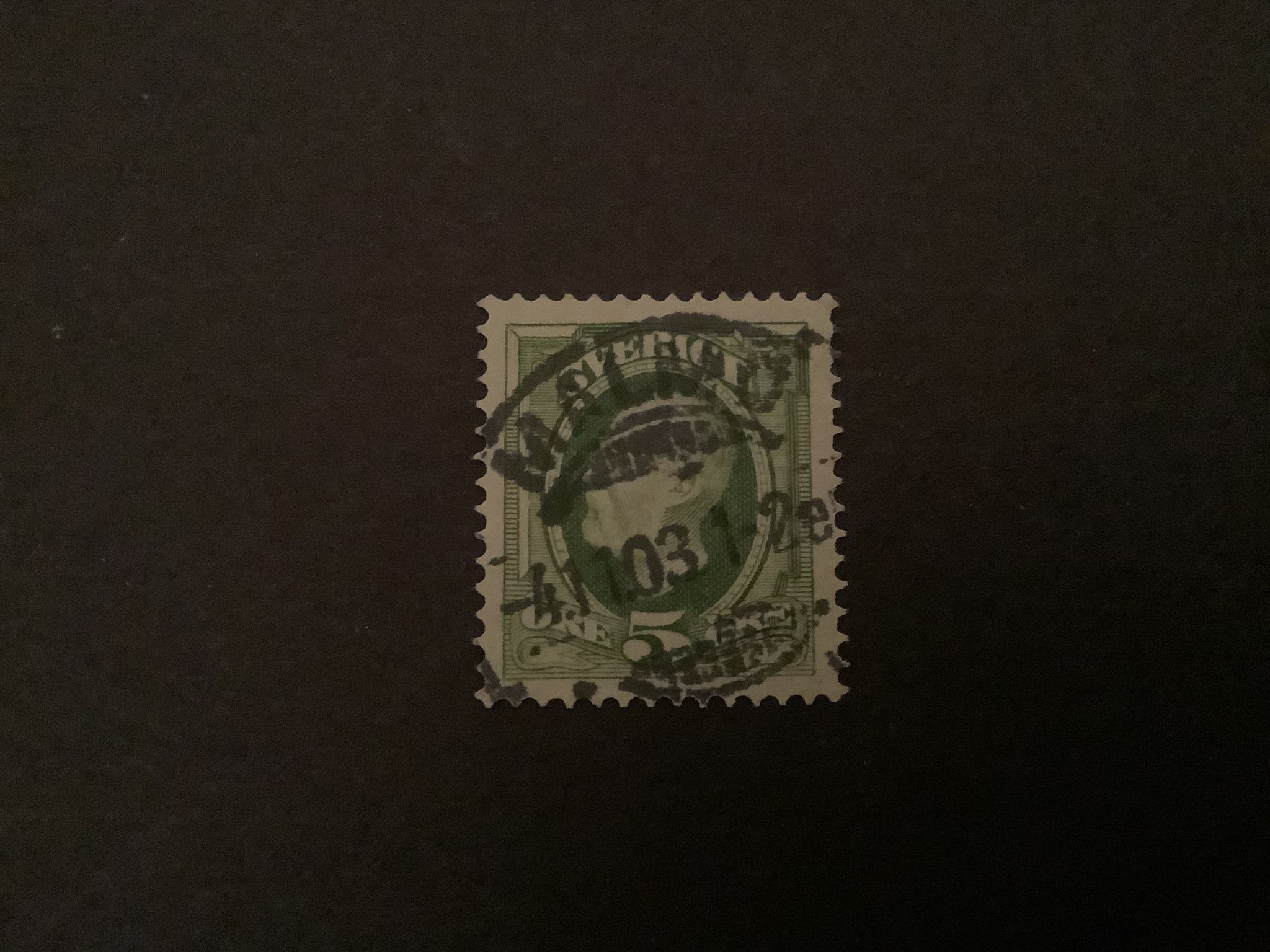 Facit nr 52 praktstämplat MALMÖ