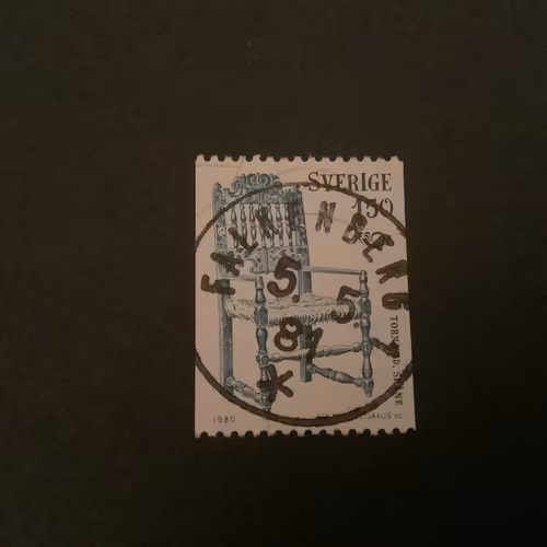 Norden V facit nr 1132 lyxstämplat FALKENBERG 1