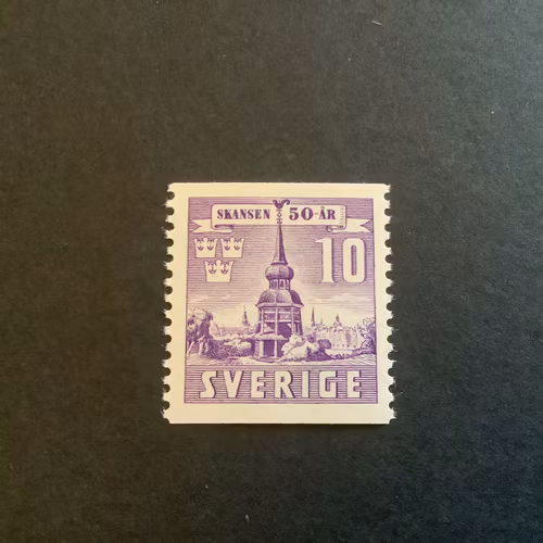 Skansen facit nr 330 A postfriskt märke