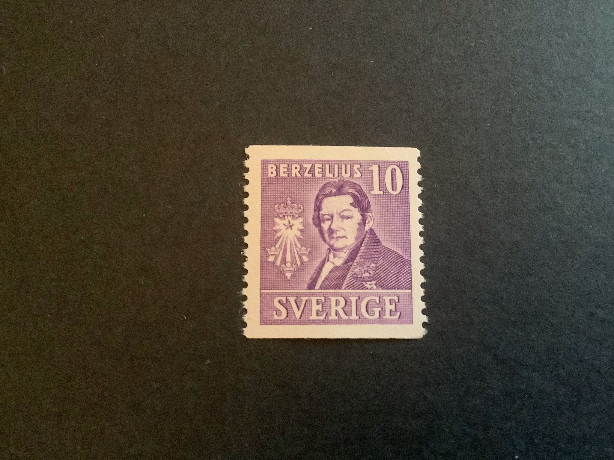 Kungliga vetenskapsakademien facit nr 320 A postfriskt märke