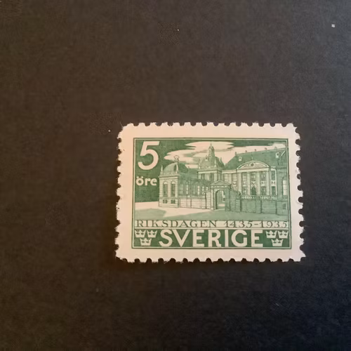 Riksdagen facit nr 240 C postfriskt märke