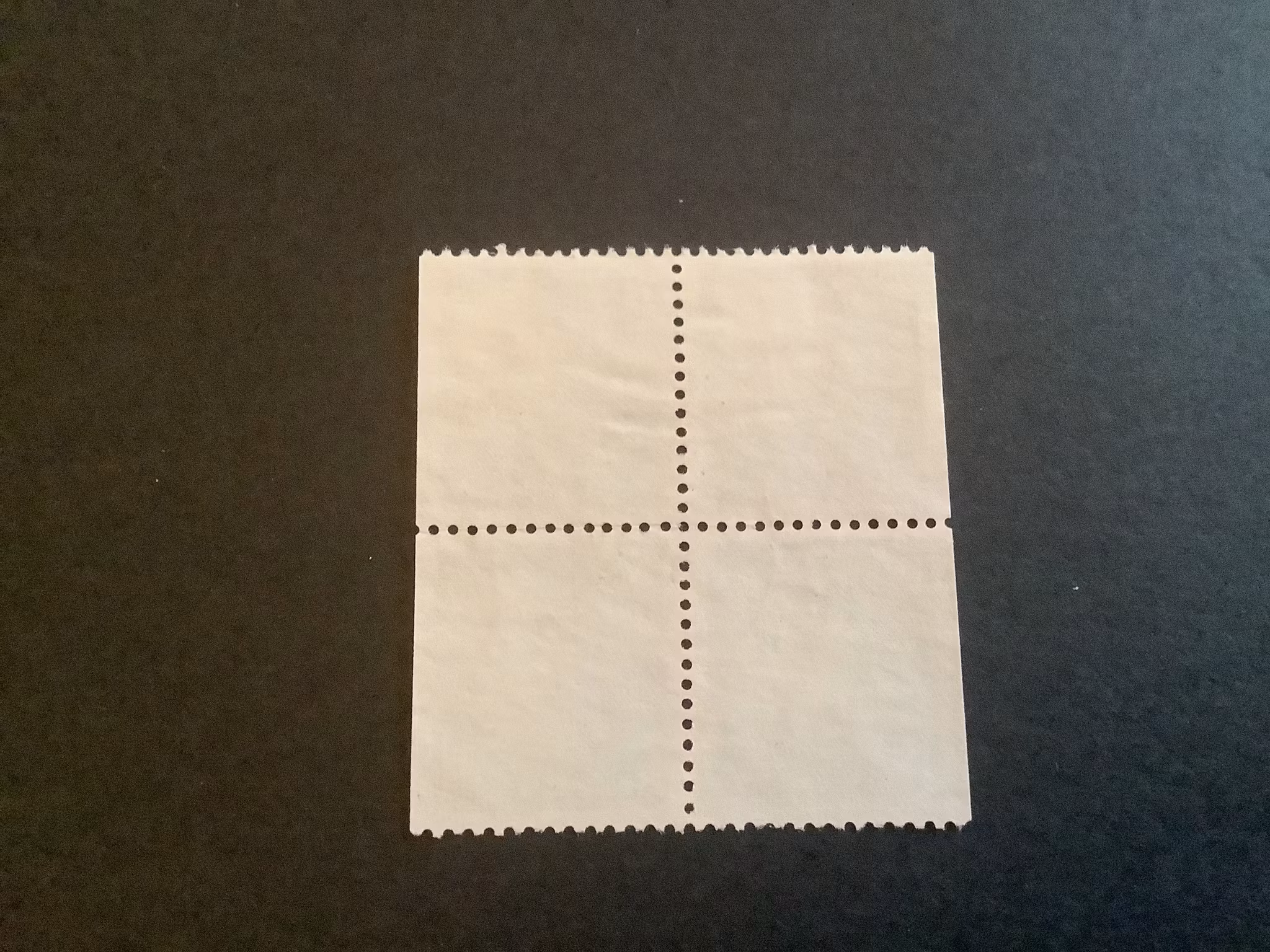 Gustaf VI Adolf typ III  facit nr 435 BB i stämplat 4-block