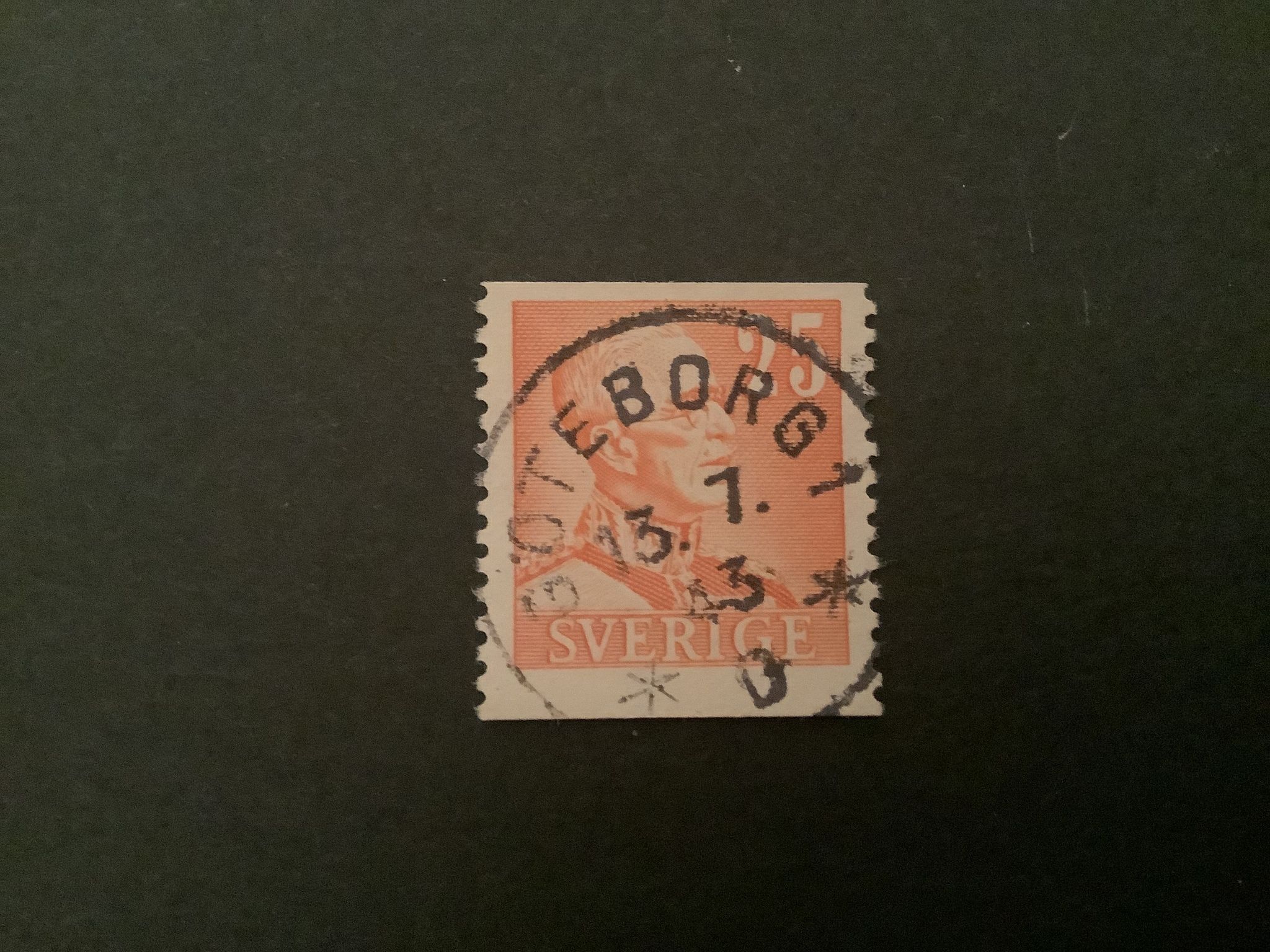 Fnr 277 praktstämplat GÖTEBORG 1