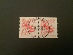 Frukter facit nr 1243 lyxstämplat par FÄRNÄS