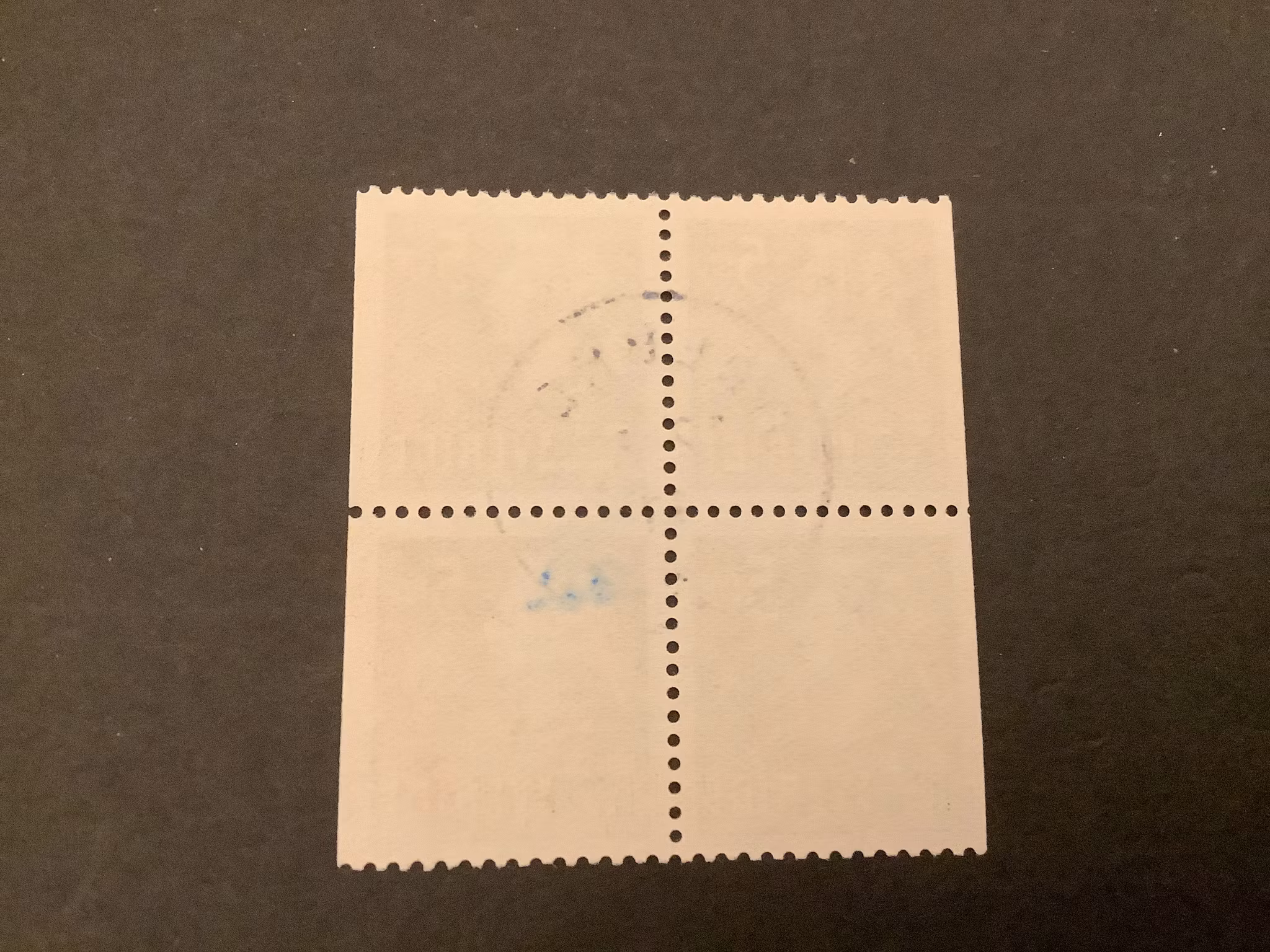 Bellman facit nr 324 BB i praktstämplat 4- block ÖREBRO