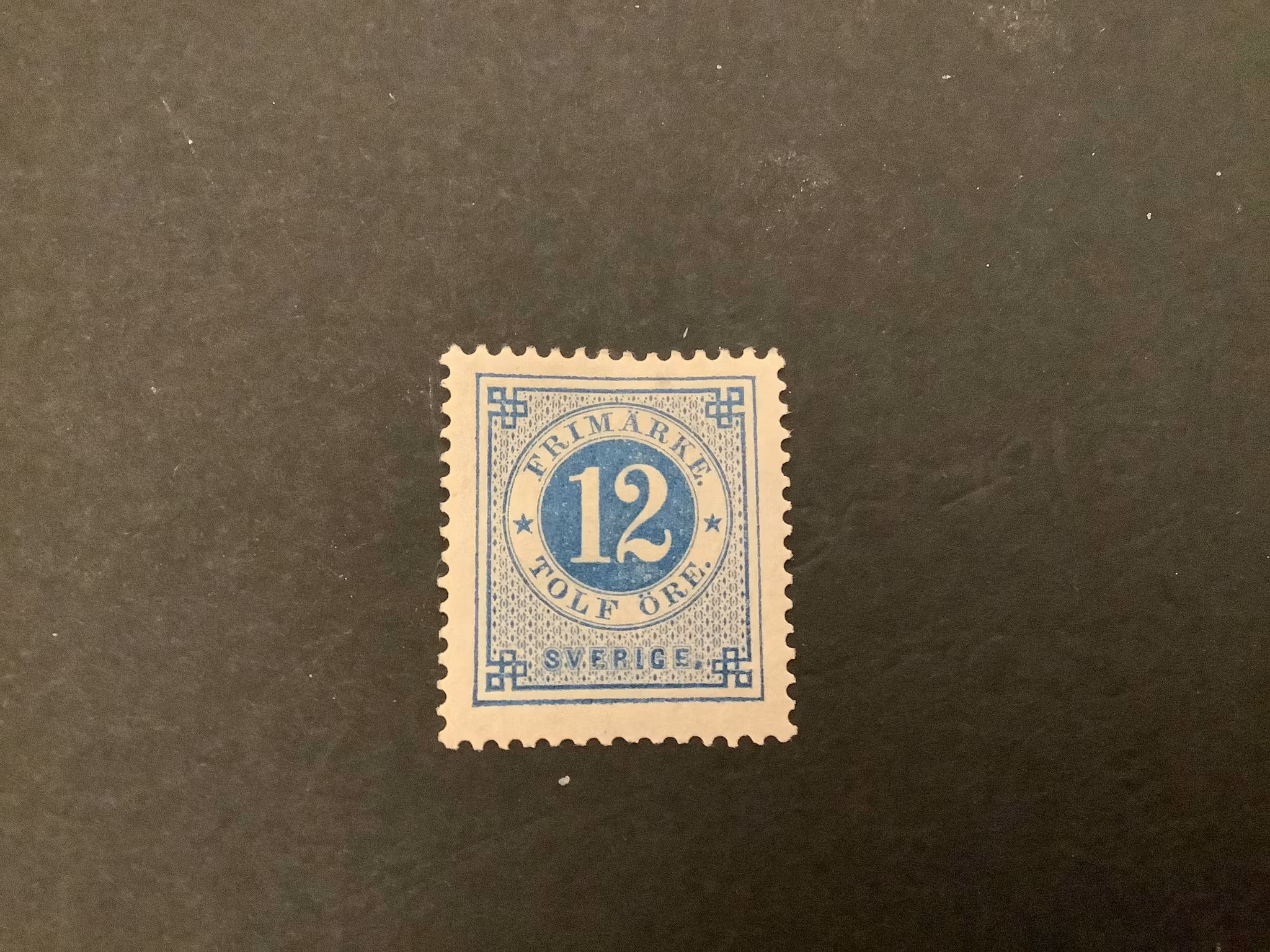 Ringtyp T 13 facit nr 32 h ostämplat märke