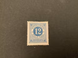 Ringtyp T 13 facit nr 32 h ostämplat märke