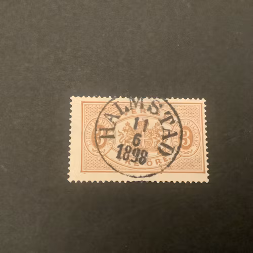 TJ 12 lyxstämplat HALMSTAD
