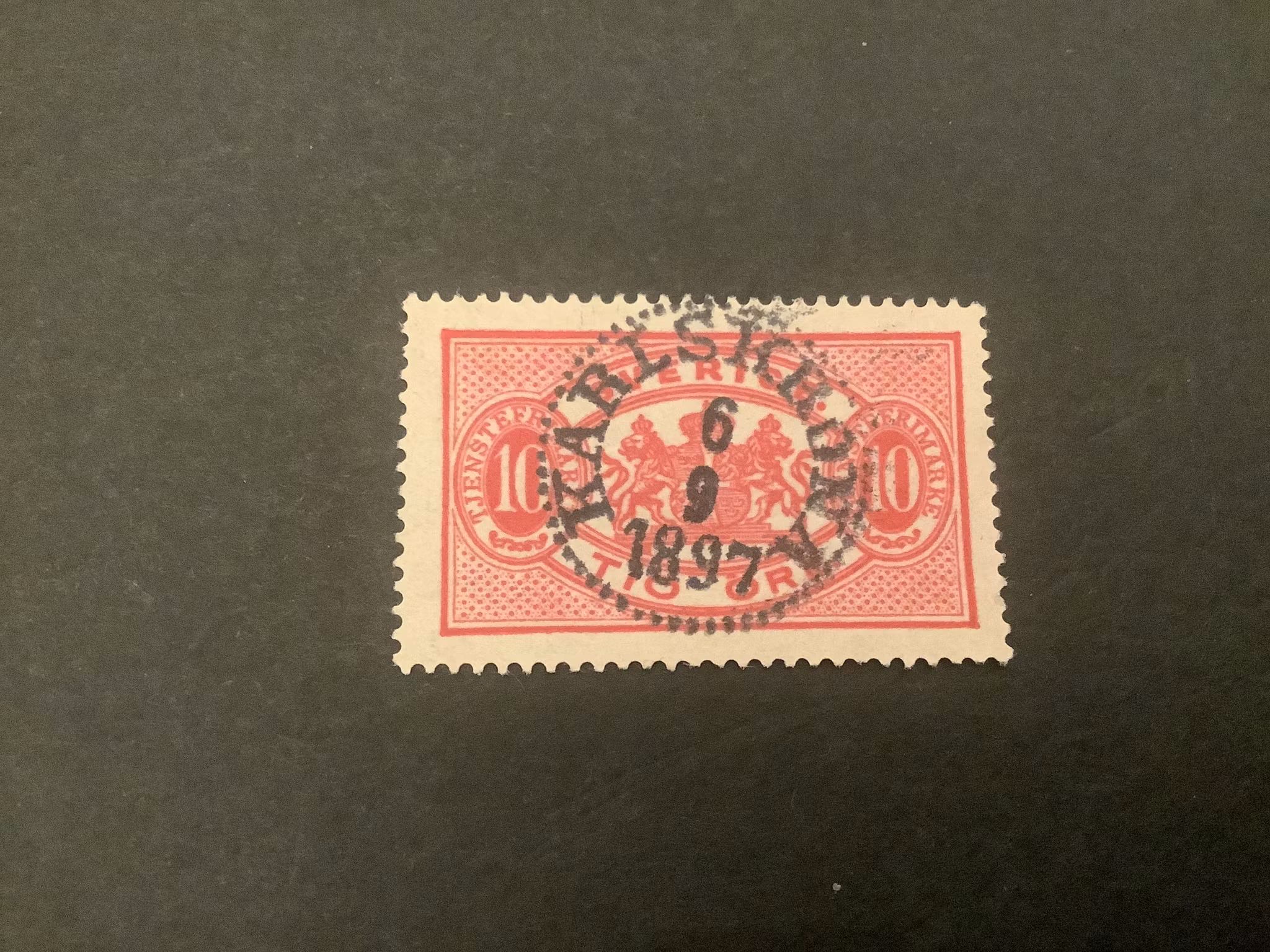 TJ 16 lyxstämplat KARLSKRONA